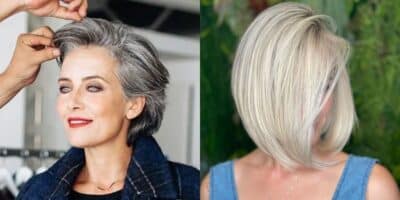 5 cortes de cabelo para a 60+ rejuvenescerem vários anos (Reprodução: Montagem TV Foco)