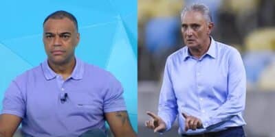 O veredito de demissão de Tite no Flamengo com anúncio de Denílson  - (Foto: Reprodução / Internet)