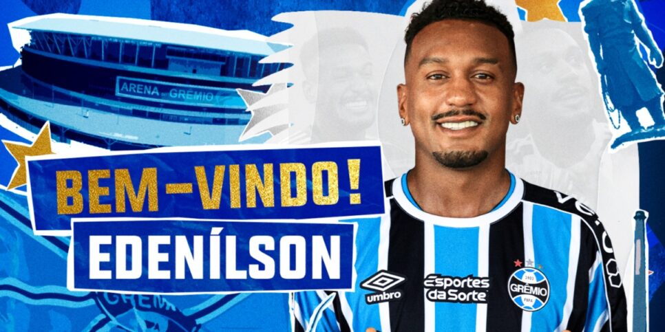 Edenílson é um dos reforços do Grêmio - (Foto: Reprodução / Internet)