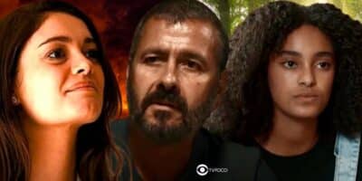 Eliana, Inocêncio e Teca em Renascer (Foto: Reprodução / Globo / Montagem TV Foco)