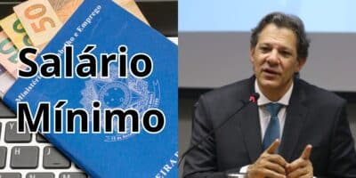 2 viradas no salário mínimo cravadas por Fernando Haddad (Reprodução: Montagem TV Foco)