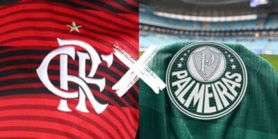 Palmeiras e Flamengo - Foto: Internet