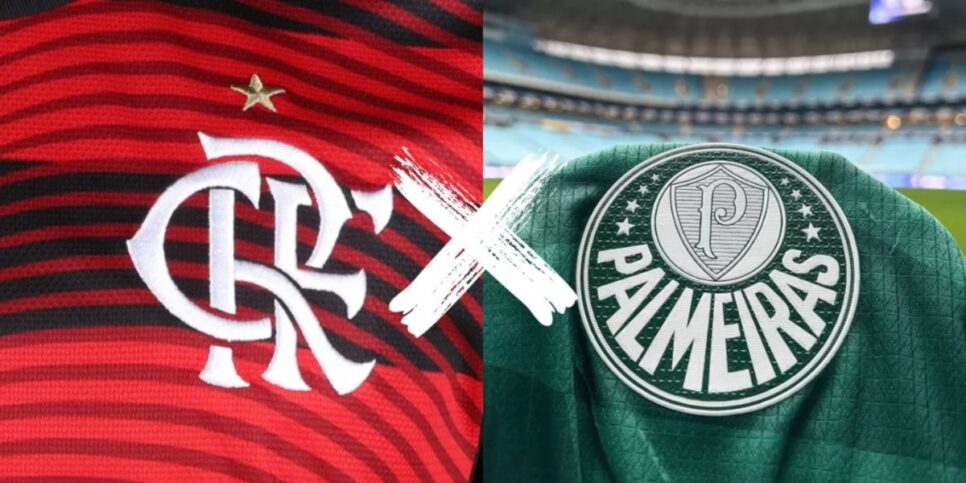 Palmeiras e Flamengo - Foto: Internet