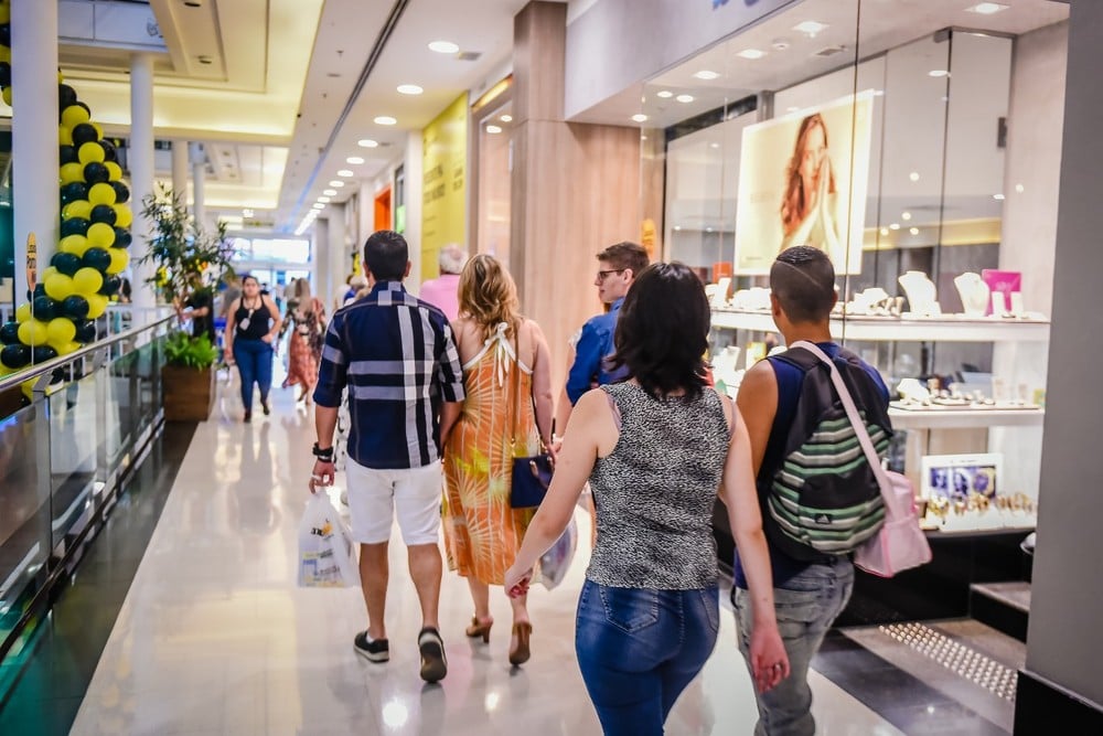 Shoppings em geral representam grande importância para a economia (Foto Reprodução/Internet)