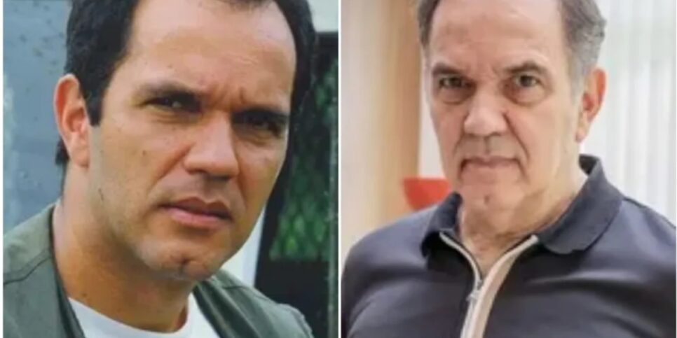 Antes e depois de Humberto Martins em Corpo Dourado (Foto: Reprodução/ Internet)