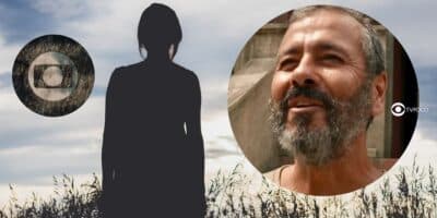 Mulher misteriosa e José Inocêncio em Renascer (Foto: Reprodução / Globo / Montagem TV Foco)