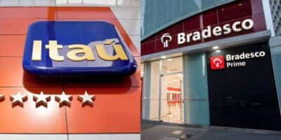 Itaú e Bradesco mexeram no mercado e ocasionou no fechamento de 2 bancos (Reprodução: Montagem TV Foco)