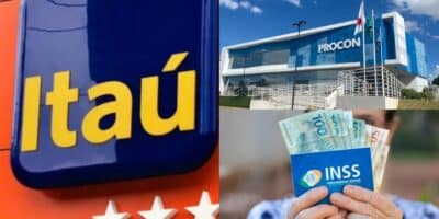 Itaú, Procon e INSS (Foto: Reprodução/ Internet)