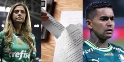 Leila tira a máscara de Dudu com a 2º saída do Palmeiras - (Foto: Reprodução / Internet)