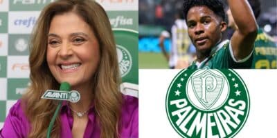 Leila esquece Endrick de vez e arma contratação no Palmeiras - (Foto: Reprodução / Internet)