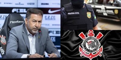 A saga do Corinthians em 2024 não acaba e Melo vive piores dias na presidência - (Foto: Reprodução / Internet)