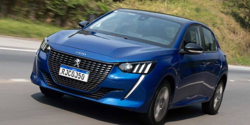 Peugeot 208 com menos de 100 vendas em 1 mês (Reprodução: Peugeot/Divulgação)