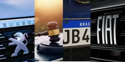 2 novas leis das placas trazem proibição atingindo carros da Fiat, Peugeot e+ - Foto: Montagem