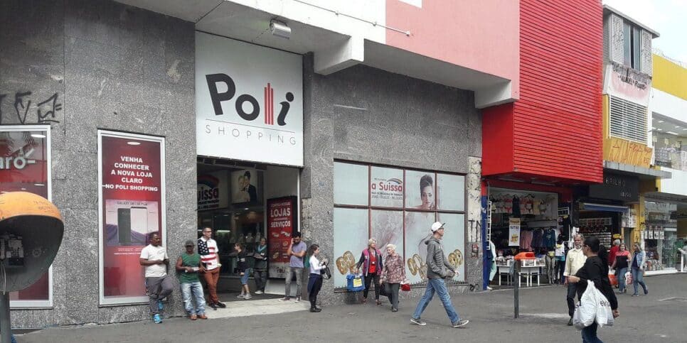 Poli Shopping foi um dos pioneiros da cidade de Guarulhos (Reprodução: Internet)