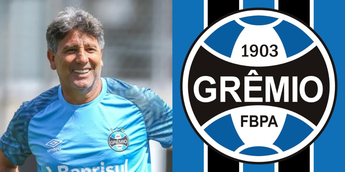 Renato Gaúcho vibra com 2 reforços no Grêmio- (Foto: Reprodução / Internet)