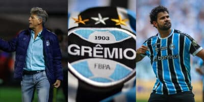 Renato Gaúcho precisa lidar com saída de Diego Costa no Grêmio (Foto: Divulgação)