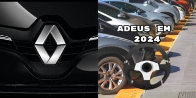 Renault e outros modelos se dispedem em 2024 (Foto: Divulgação)