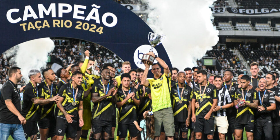 Botafogo foi campeão da Taça Rio (Foto: Divulgação)