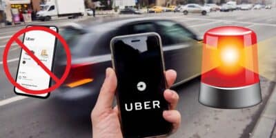 2 alertas da Uber que levam ao cancelamento da conta (Reprodução: Montagem TV Foco)