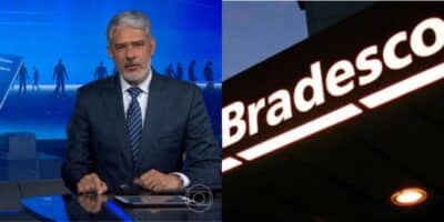 William Bonner soltou notícia urgente sobre o Bradesco (Foto: Reprodução/ Internet)