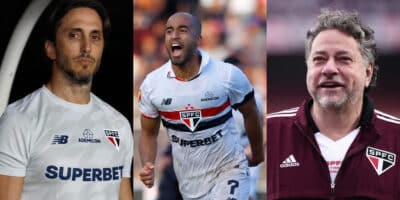 Casares vai atrás de dupla para Lucas no São Paulo de Zubeldía (Foto: Divulgação/ Rubens Chiri/São Paulo FC)