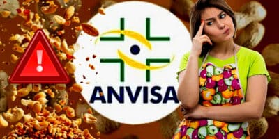 ANVISA proíbe amendoim nº 1 após risco (Foto Reprodução/Montagem/Lennita/Tv Foco/Canva/ANVISA)