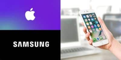 Apple, Samsung e Celular (Reprodução - Iternet)