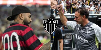 Imagem do post Gabigol FORA e Milito em festa no Atlético-MG: Landim leva rasteira com adeus no Flamengo após 4 anos