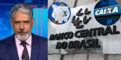 Bonner confirma decreto do Banco Central que atinge poupança da Caixa (Foto: Internet)