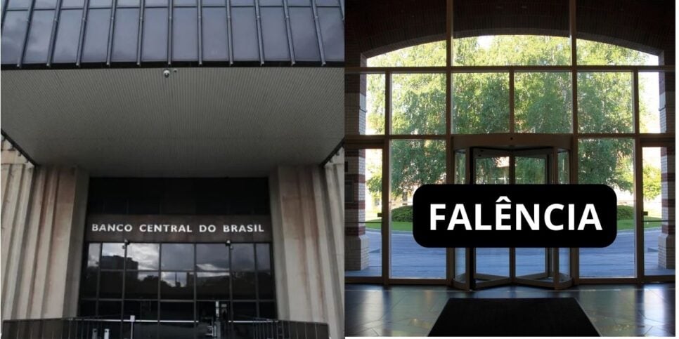 Banco Central / Falência - Montagem: TVFOCO