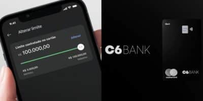 C6 Bank está liberando até R$ 100 mil de limite pra quem fizer isso (Foto: Reprodução/ Internet/ C6 Bank)