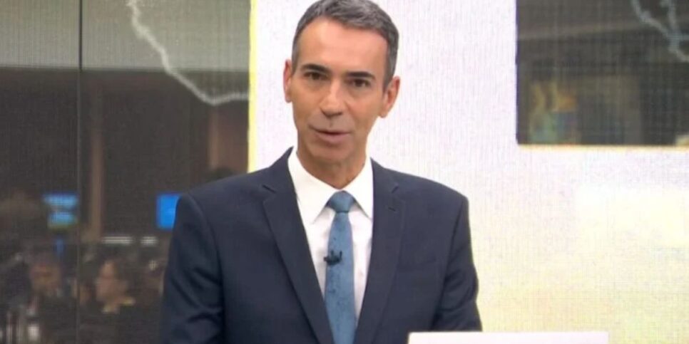 Audiências - César Tralli no Jornal Hoje (Foto: Reprodução / Globo)