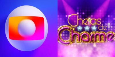 Logo da Globo e da novela 'Cheias de Charme' (Foto: Reprodução/Internet)