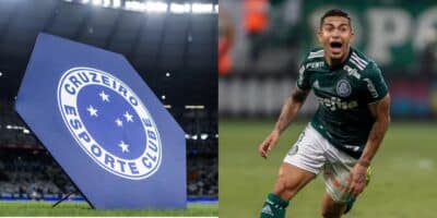 Cruzeiro quer parceiro de Dudu após 1 ano no Verdão (Foto: Reprodução - Internet/ Miguel Schincariol/Getty Images)