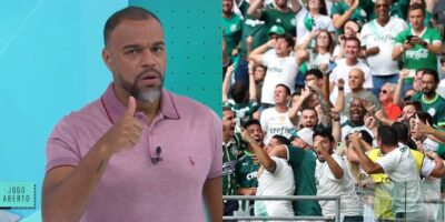 Denílson / Torcida do Palmeiras - Montagem: TVFOCO