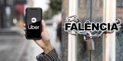 Falência de rival da Uber (Foto: Reprodução, Montagem - TV Foco)