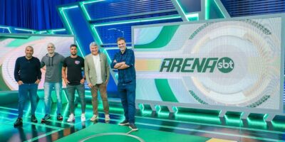 Imagem do post Arena SBT chega com a repercussão de Palmeiras x Corinthians, exclusiva com Igor Vinicius e Rosinei e Moacyr Franco como convidados