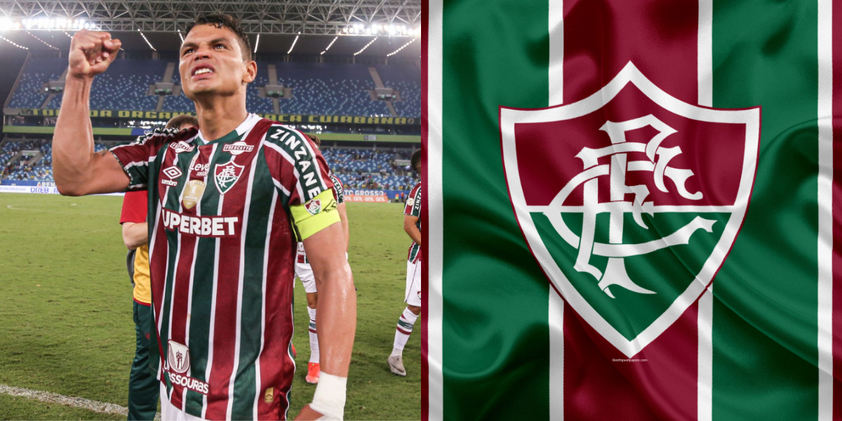 Thiago Silva ganhou quarteto no Fluminense(Foto: Fluminense / Matheus Gonçalve)