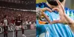 Gabigol no Flamengo e Claudinho no Zenit (Reprodução - Internet)