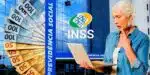 Real sobre o 14º salário cai como bomba na vida dos aposentados do INSS (Foto: Reprodução/Montagem/Lennita/TV Foco/Canva/INSS)