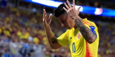 James é considerado um dos melhores jogadores da Copa América (Foto- Buda Mendes : Getty Images via AFP)