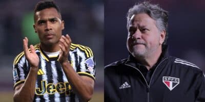 Jogador Alex Sandro (Foto- Jonathan Moscrop:GettyImages) - Casares do São Paulo (Imagem- Ettore Chiereguini:AGIF)