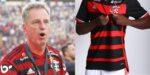 Lnaidm e Shola no Flamengo (Reprodução - Internet)