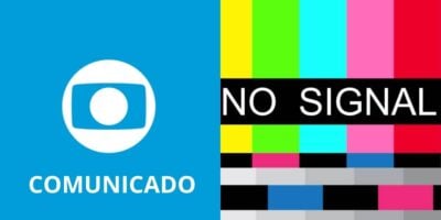 Logo da Globo Sem sinal - Montagem TVFOCO