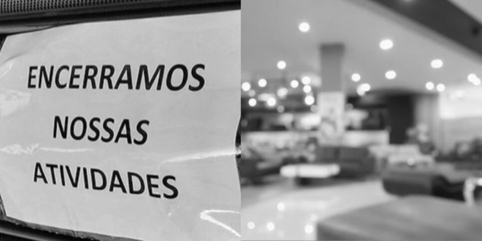 Loja de móveis fecha as portas, apaga redes sociais e some (Foto: Reprodução/ Internet)