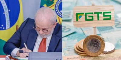 Lula / FGTS - Montagem: TVFOCO