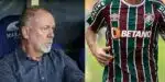 Mano Menezes e jogador do Fluminense - Foto Reprodução Internet