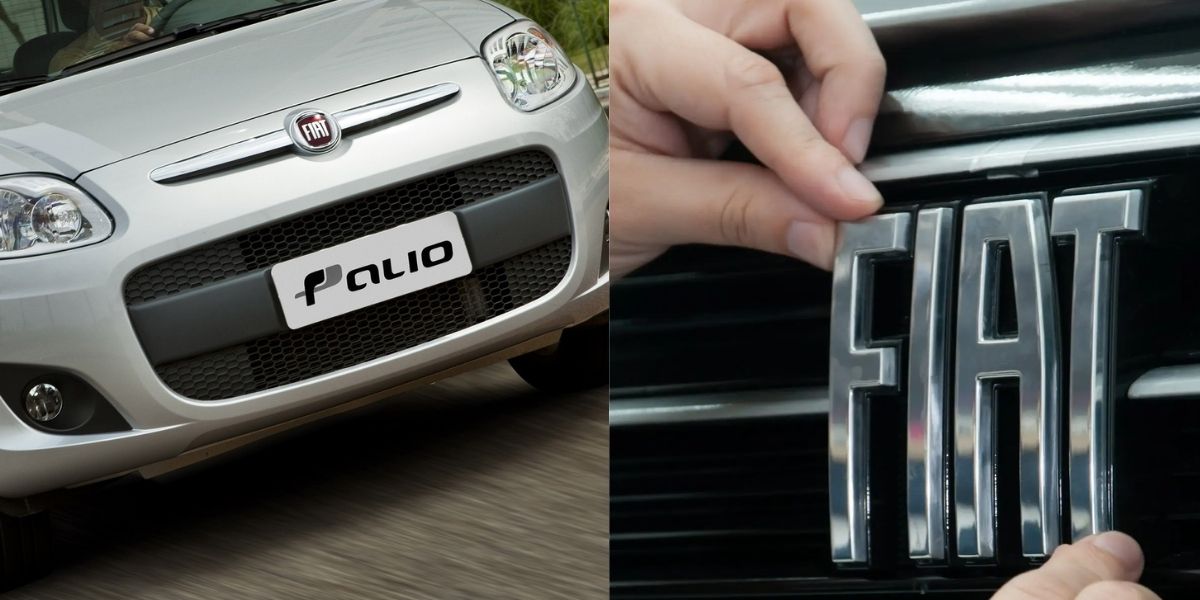 Palio / Logo da Fiat - Montagem: TVFOCO