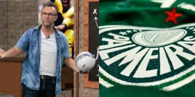 Palmeiras - Neto na Band (Foto: Reprodução, Montagem - TV Foco)