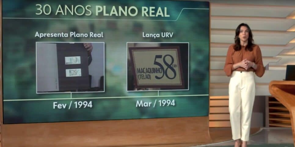 30 anos do Plano Real (Foto: Reprodução / Globo)